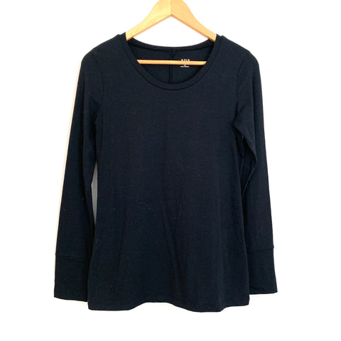 a.n.a A New Approach Black Long Sleeve Top- Size XS