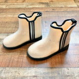 Time and Tru Clear Faux Sherpa Lining Boots- Size 7
