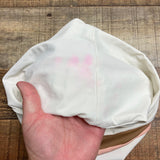 L*Space (no tag) Cream/Brown/Pink Bikini Bottoms- Size ~M (we have matching top, see notes)