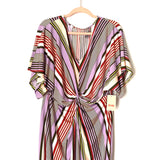 EVRI Striped Front Twist Maxi Dress NWT- Size OX