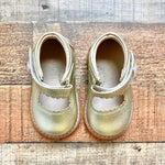 Elephantito Metallic Gold Leather Mary Jane- Size 4