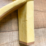 Dream Pairs Yellow Suede Stilettos- Size 7 (decent condition)