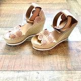 See By Chloe Suede Flower Patterned Espadrilles- Size ~7 (See Notes)
