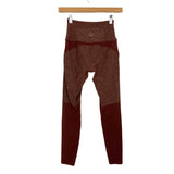Beyond Yoga Heathered Cranberry Leggings- Size S (Inseam 24”)