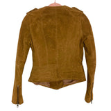 BLANKNYC Brown Suede Moto Jacket- Size XS