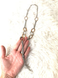 No Brand Gold/Silver Hoops Necklace