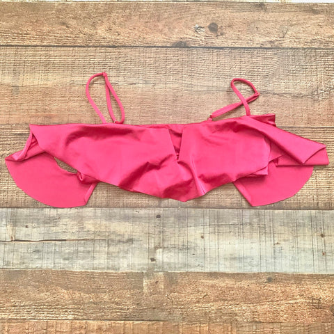 Amaryllis Magenta La Jolla Swim Top- Size XL (We Have Matching Bottom!)