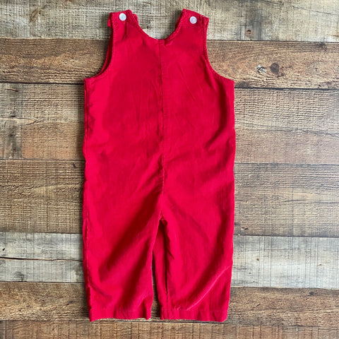 W Color Works Red Cordaroy Outfit- Size 3T