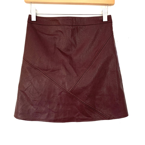 Goodnight Macaroon Faux Leather Mini Skirt NWT- Size S
