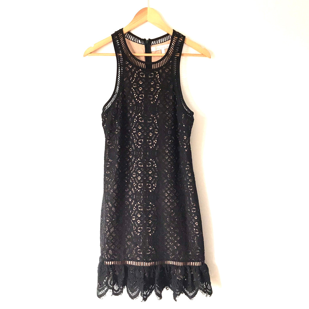Lovers + Friends Black Lace Dress- Size S The Saved Collection Lovers + Friends Black Lace Dress- Size S The Saved Collection