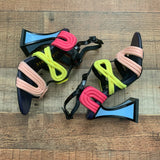 Kat Maconie Colorful Rope Heels- Size 6