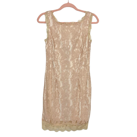 Soieblue Cream Lace Dress- Size S