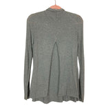 Belldini Grey Slit Back Cardigan- Size S
