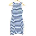 Jane Hudson Blue and White Striped Ginny Sleeveless Dress NWT- Size XS