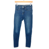 American Eagle Super Super Stretch Dark Wash Skinny Jeggings- Size 4 Short (Inseam 26”)