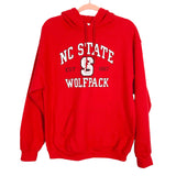 Gildan Red NC State Hooded Sweatshirt- Size M