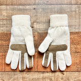 Isotoner Ivory Chenille Smartouch Lined Gloves