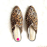 Matisse Animal Print Genuine Calf Hair Mule- Size 6.5
