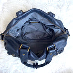 Elliott Lucca Black Leather Medium Handbag (see notes)
