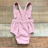 No Brand Mauve Corduroy Jumpsuit- Size ~0-3 Months (See Notes)