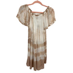 Forever 21 Tan/White Tie Dye Top NWT- Size M (see notes)