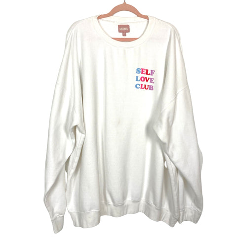 Show Me Your Mumu Self Love Club Stanley Sweatshirt- Size XXL (sold out online)