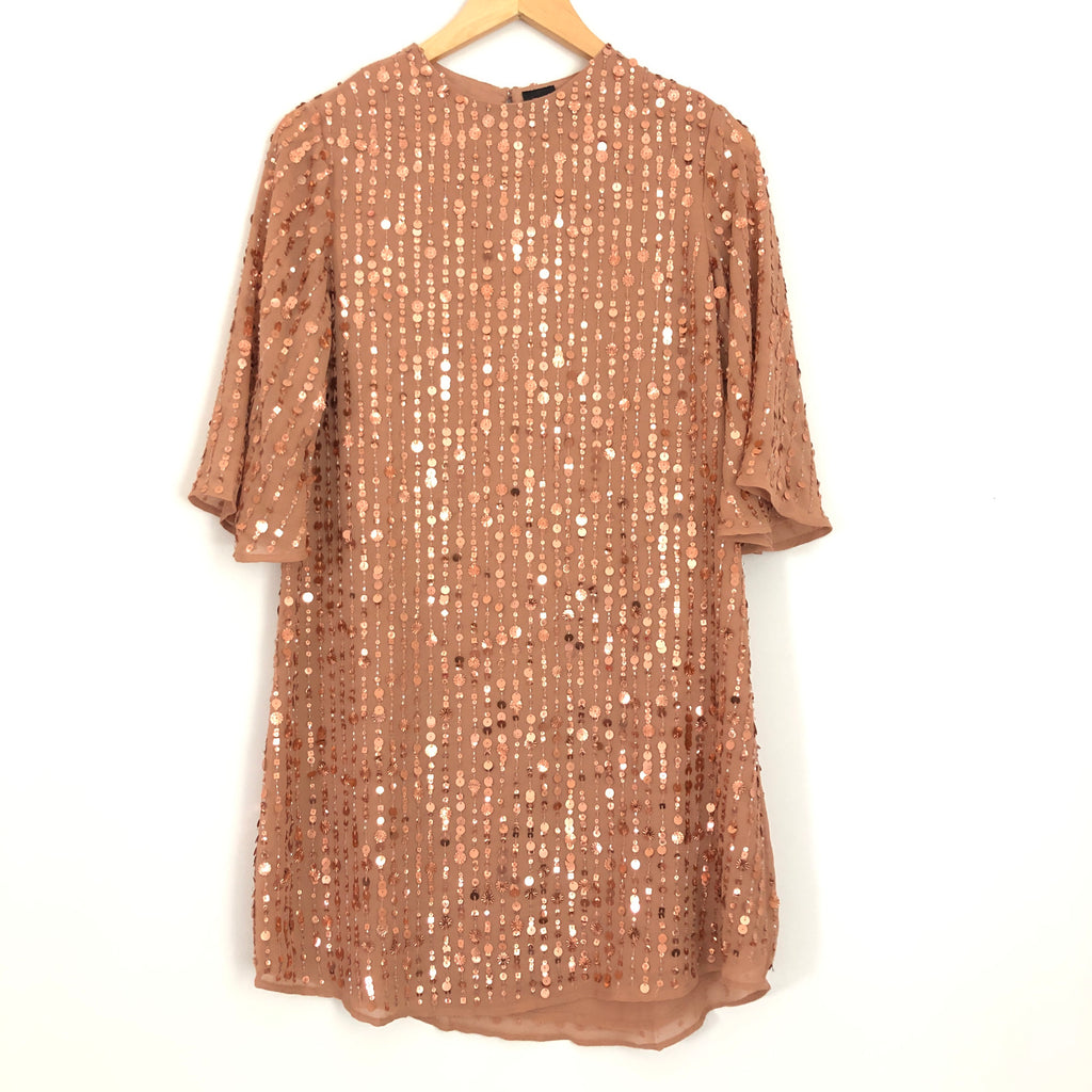 River Island Sequin Shift Dress- Size 4 – The Saved Collection