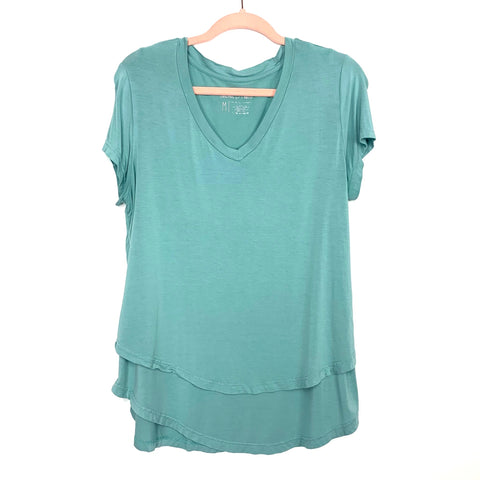 Latched Mama Sea Foam Nursing Top- Size M