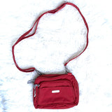 Baggallini Red Crossbody Bag with Belt Loops