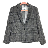 Cupcakes and Cashmere Black/White Flannel Blazer- Size 2 (sold out online)