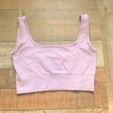 No Brand Lavender Ribbed Sports Bra- Size ~S/M (See Notes)
