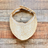 No Brand Straw Roll Up Visor