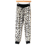 First Love Animal Print Jogger Pants- Size S