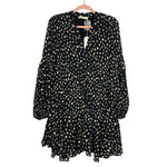 By Together Black/Cream Polka Dot Dress NWT- Size S