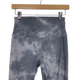 EQYL Grey Tie Dye Leggings- Size ~S (See Notes- Inseam 23")