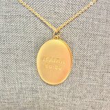 No Brand Gold Star Isaiah 60:20 Necklace