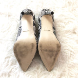 Mixx Shuz Snakeskin Heels- Size 7.5