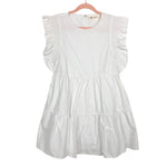 The Impeccable Pig White Dress- Size S