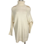 Lovers + Friends Cream Back Cutout Turtleneck Dress- Size S