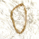 Nest Gold Fishbone Chain Necklace