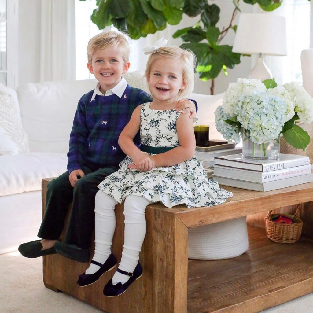 Janie & Jack Green Floral Belted Dress NWT- Size 2T The Saved Collection Janie & Jack Green Floral Belted Dress NWT- Size 2T The Saved Collection