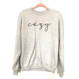 Gildan Grey "Cozy" Sweatshirt- Size M (see notes)