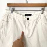 Emperial White Bermuda Shorts- Size 2XL