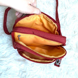 Baggallini Red Crossbody Bag with Belt Loops