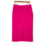 Asos Hot Pink Front Slit Skirt- Size 12 (see notes)