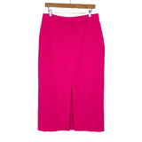 Asos Hot Pink Front Slit Skirt- Size 12 (see notes)