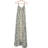 Aura Ivory Leopard Pocket Maxi Dress- Size S (sold out online)