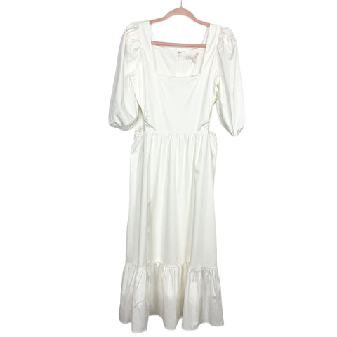 WAYF White Side Cut Out Tiered Maxi Dress NWT- Size S