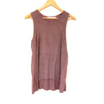 Bishop + Young Purple Suede Tank NWT- Size S