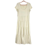 Maeve by Anthropologie Cream Dress- Size L (see notes)